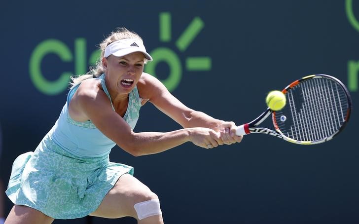 © Reuters. Tennis: Miami Open-Williams v Wozniacki