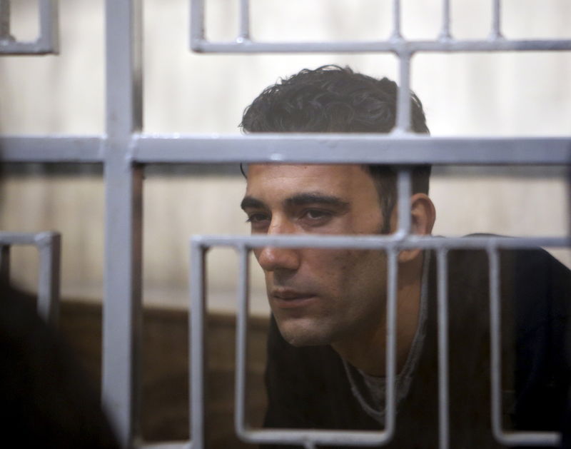 © Reuters. Mohammed Ali Malek is seen at Catania's tribunal