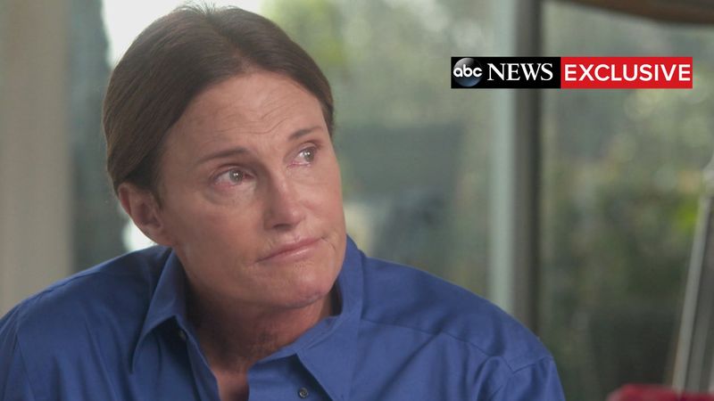 © Reuters. Handout shows Bruce Jenner during a two-hour interview with ABC News anchor Diane Sawyer that aired as a special edition of ABC Newsâ¬" â¬S20/20" 