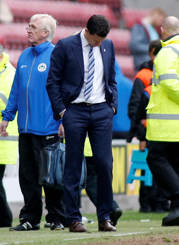 © Reuters. Wigan Athletic v Wolverhampton Wanderers - Sky Bet Football League Championship