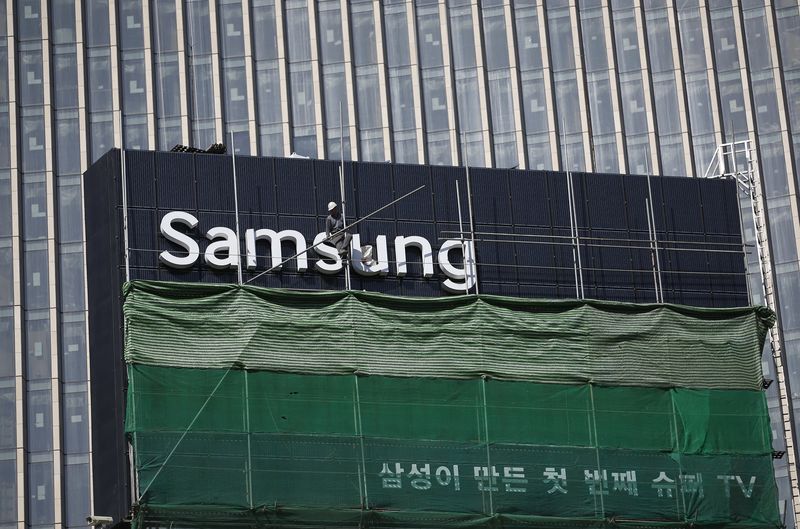 © Reuters. Samsung prevé un mejor segundo trimestre, aunque se muestra cauto