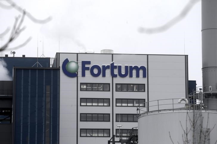 © Reuters. Электростанция Fortum в Елгаве