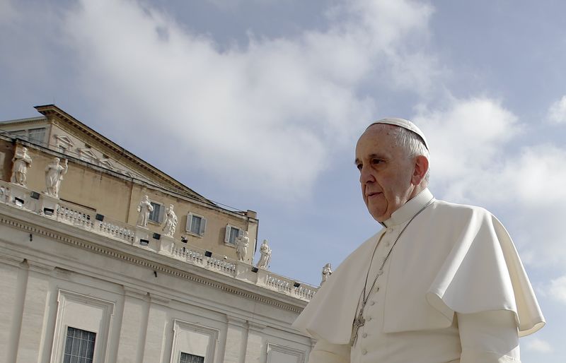 © Reuters. Papa Francisco no Vaticano