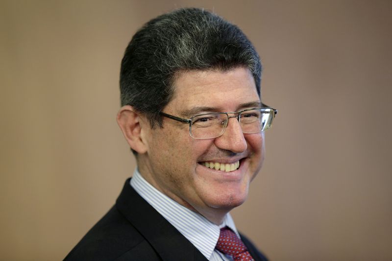 © Reuters. Ministro da Fazenda, Joaquim Levy, no Palácio do Planalto, em Brasília