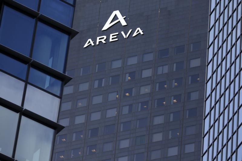 © Reuters. BAISSE DE 1,1% DU CHIFFRE D'AFFAIRES D'AREVA AU 1ER TRIMESTRE