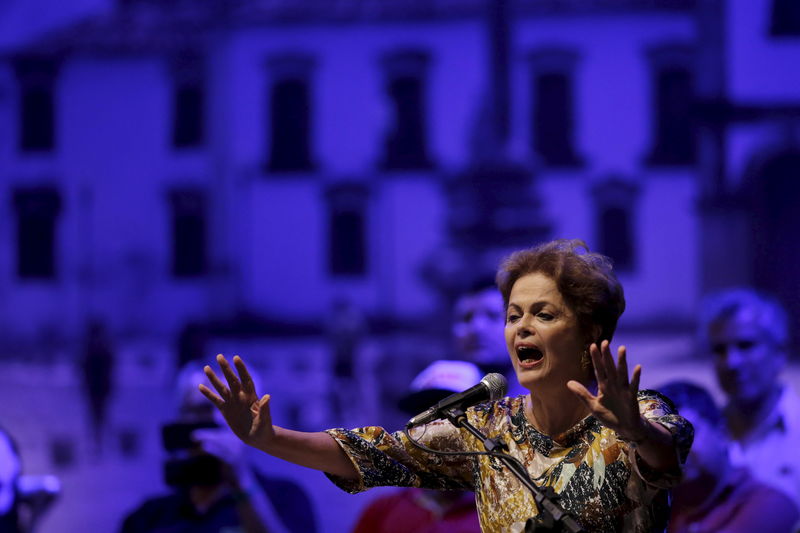 © Reuters. Presidente Dilma Rousseff durante o 3º Festival da Juventude Rural