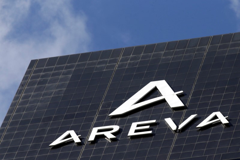 © Reuters. The Areva Tower, headquarters of French nuclear reactor maker Areva, is seen at La Defense business district in Courbevoie near Paris