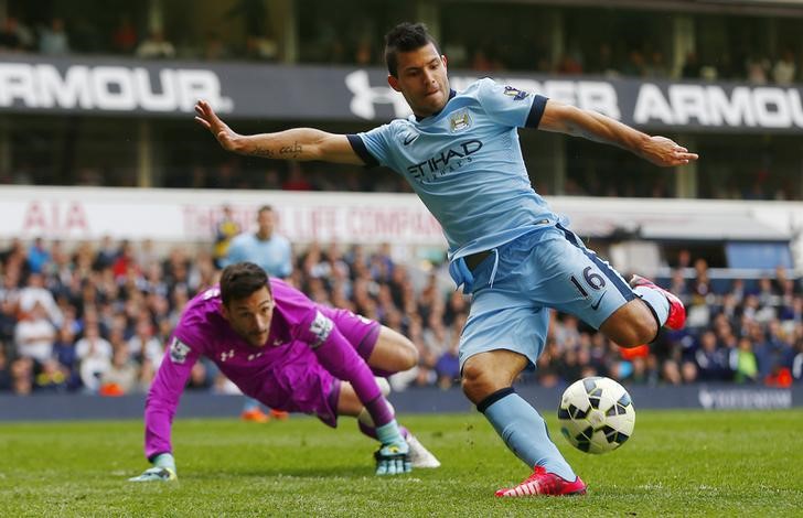 © Reuters. Tottenham Hotspur v Manchester City - Barclays Premier League