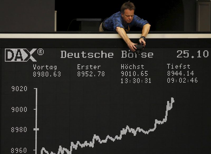 © Reuters. OUVERTURE DANS LE DÉSORDRE SUR LES MARCHÉS EUROPÉENS