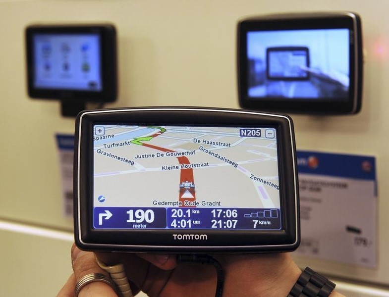 © Reuters. El CEO de TomTom dice que sus mapas están destinados a los coches autoconducidos