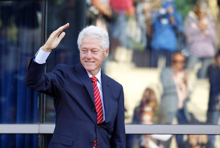 © Reuters. Ex-presidente dos Estados Unidos Bill Clinton durante evento no Kentucky, em foto de arquivo