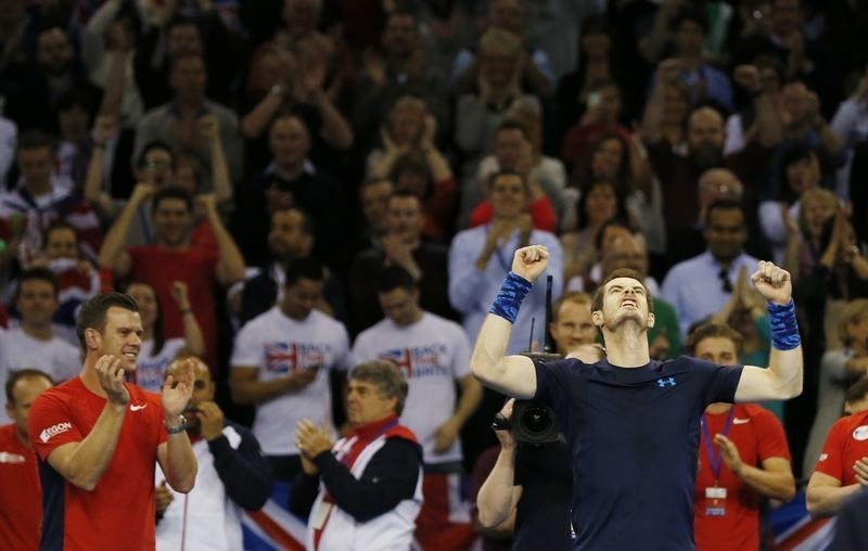 © Reuters. Great Britain v United States of America - Davis Cup World Group First Round