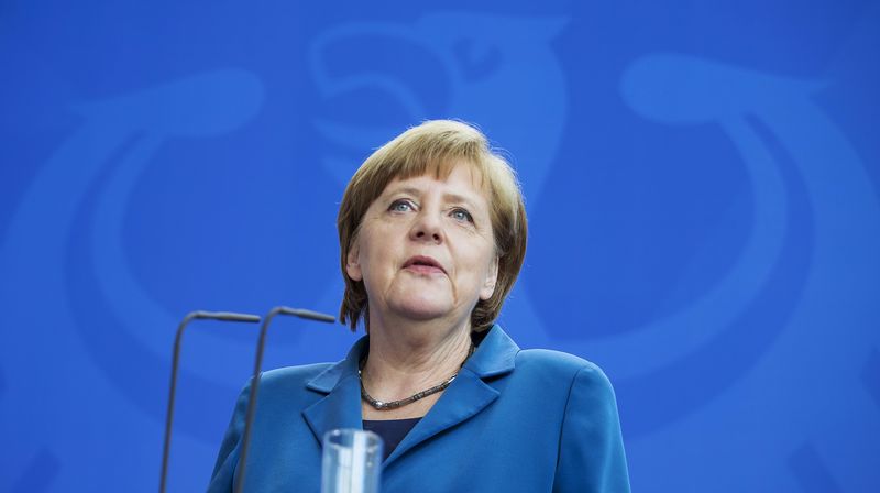 © Reuters. Chanceler alemã, Angela Merkel, em Berlim