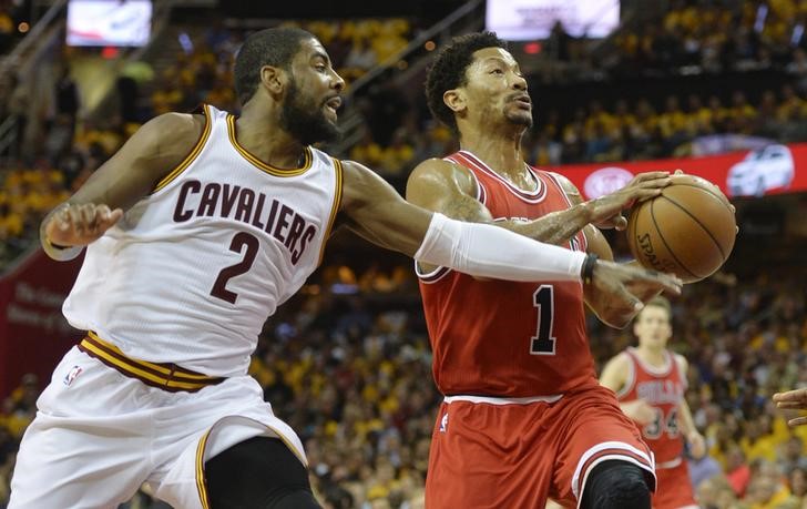 © Reuters. NBA: Playoffs-Chicago Bulls at Cleveland Cavaliers