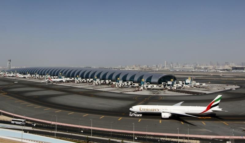 © Reuters. ارتفاع عدد الركاب عبر مطار دبي 7.2% على أساس سنوي في مارس