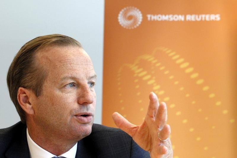 © Reuters. Chief Executive Officer of Coutts and Co Ltd Alexander Classen speaks during the Reuters Global Wealth Management Summit at the Thomson Reuters headquarters in Geneva