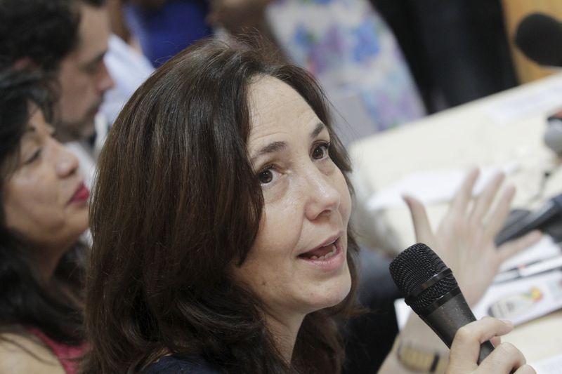 © Reuters. Mariela Castro concede entrevista em Havana