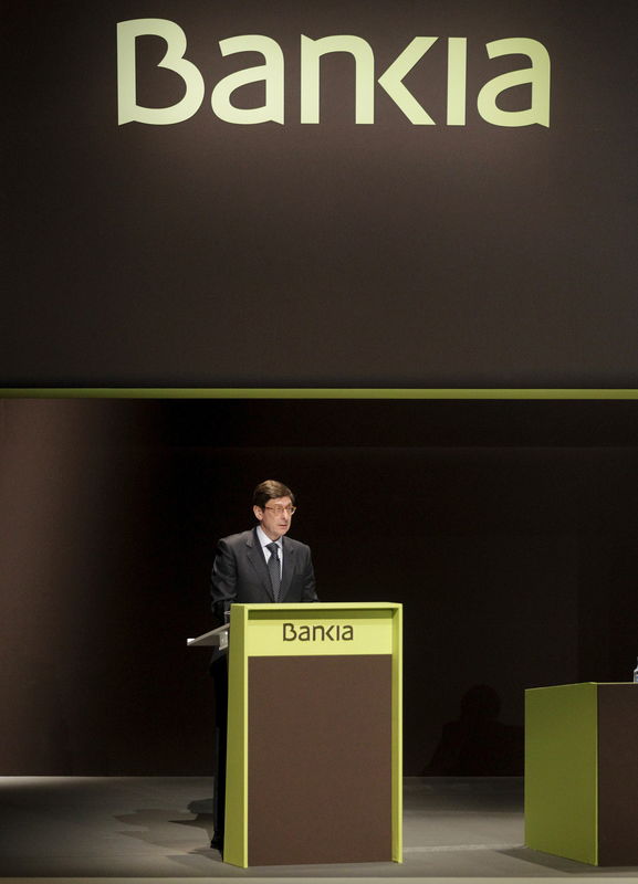 © Reuters. Bankia sondea a inversores para vender cartera inmobiliaria de 4.800 mlns euros