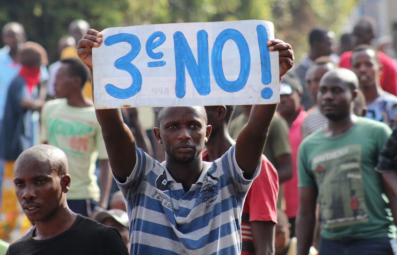 © Reuters. Casi 40.000 personas han huido de Burundi tras la crisis política -ONU