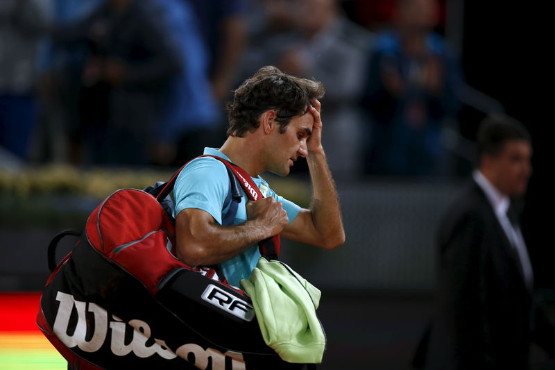 © Reuters. Federer é eliminado por Kyrgios em Madri