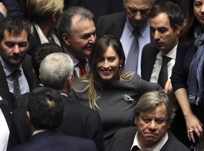 © Reuters. Il ministro per le Riforme Maria Elena Boschi 