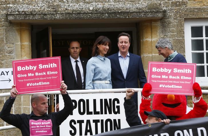 © Reuters. Reino Unido vota en las elecciones más impredecibles en décadas 