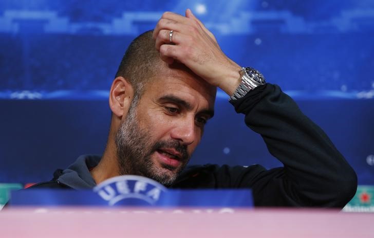 © Reuters. Técnico do Barcelona, Pep Guardiola