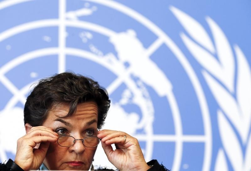 © Reuters. Representante do clima da Organização das Nações Unidas, Christiana Figueres