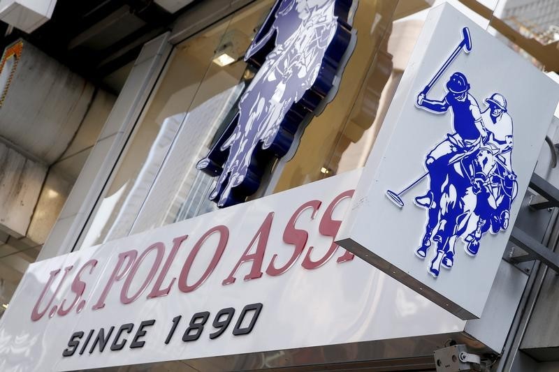 © Reuters. A U.S. Polo Association storefront is seen at the Times Square retail store in New York 