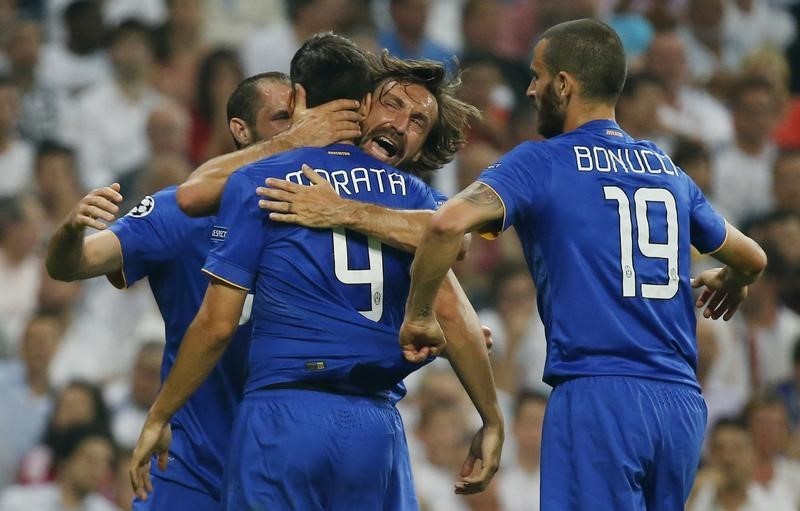 © Reuters. La Juventus elimina al Madrid con gol Morata y es finalista Liga de Campeones