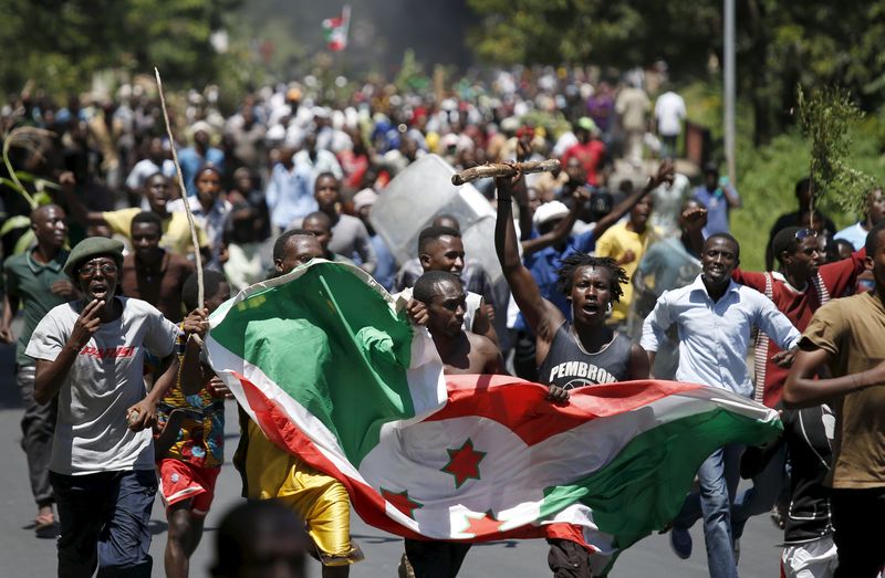 © Reuters. الجيش البوروندي يعلن فشل محاولة الانقلاب وقتال عنيف في العاصمة