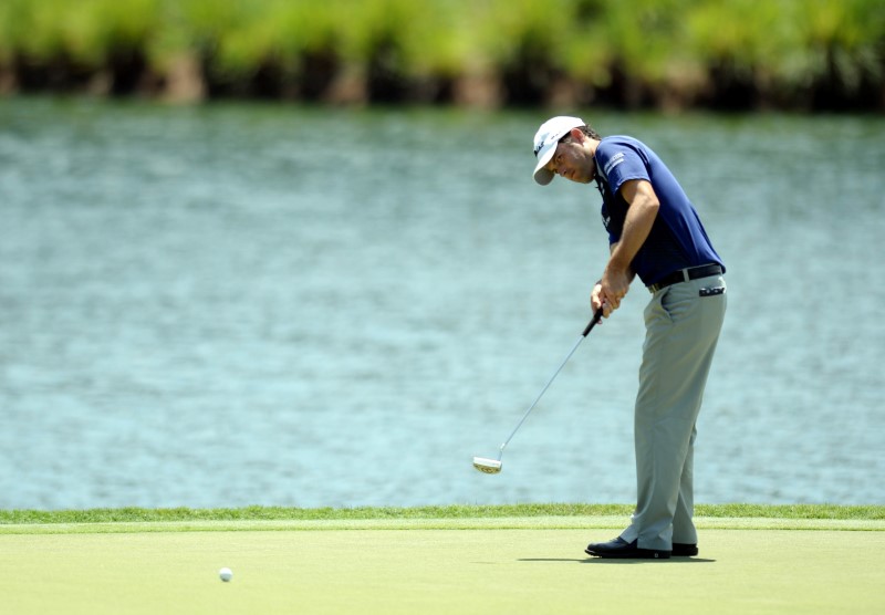 © Reuters. PGA: The Players Championship-Second Round