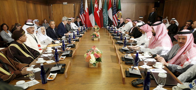 © Reuters. أمريكا ودول الخليج تتفق على أن إبرام اتفاق نووي مع إيران يخدم مصالحها الأمنية