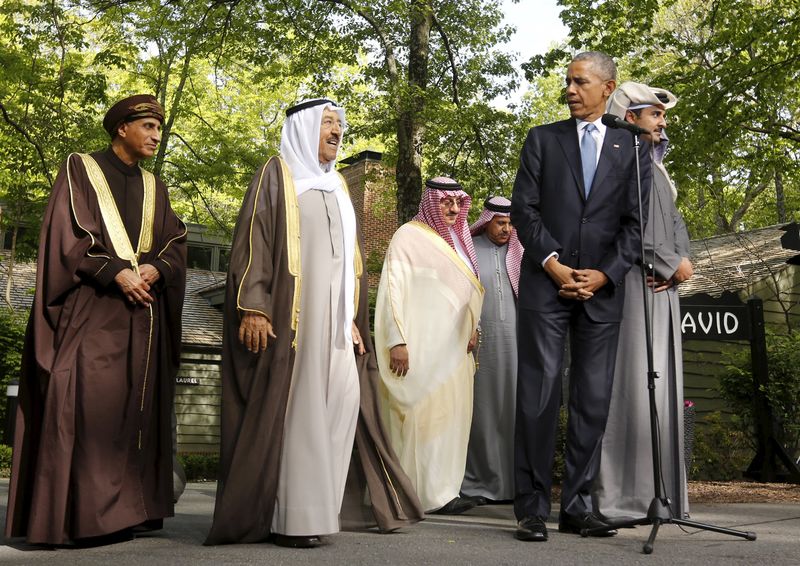 © Reuters. Obama promete "apoyar" a aliados del Golfo Pérsico ante amenaza de Irán
