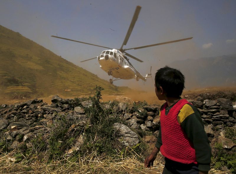 © Reuters. Helicóptero EEUU desaparecido se estrelló, no hay supervivientes