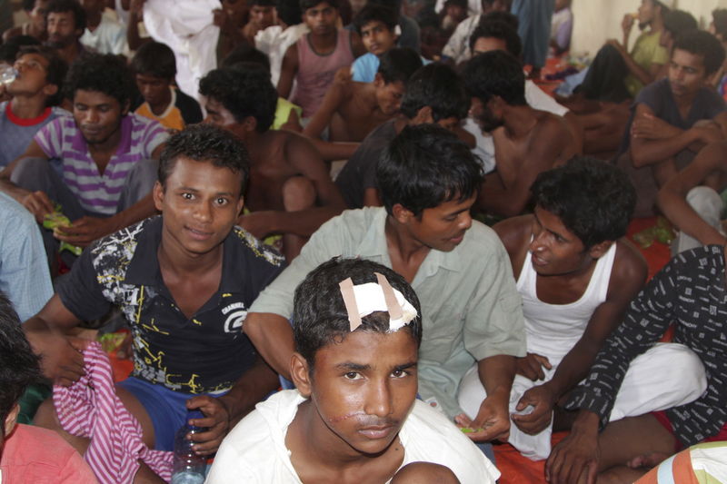 © Reuters. البيت الأبيض يحث دول آسيا على إنقاذ مهاجري الروهينجا