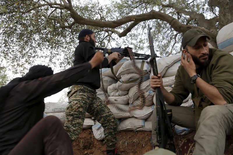 © Reuters. مرصد:معارك بين الدولة الإسلامية والجيش السوري قرب تدمر