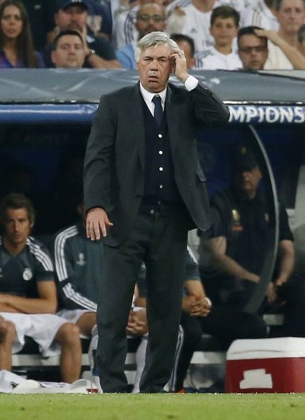 © Reuters. Ancelotti descubre la escasa memoria de algunos en España