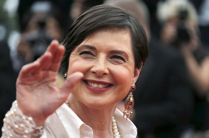 © Reuters. Atriz Isabella Rossellini no tapete vermelho  do Festival de Cannes