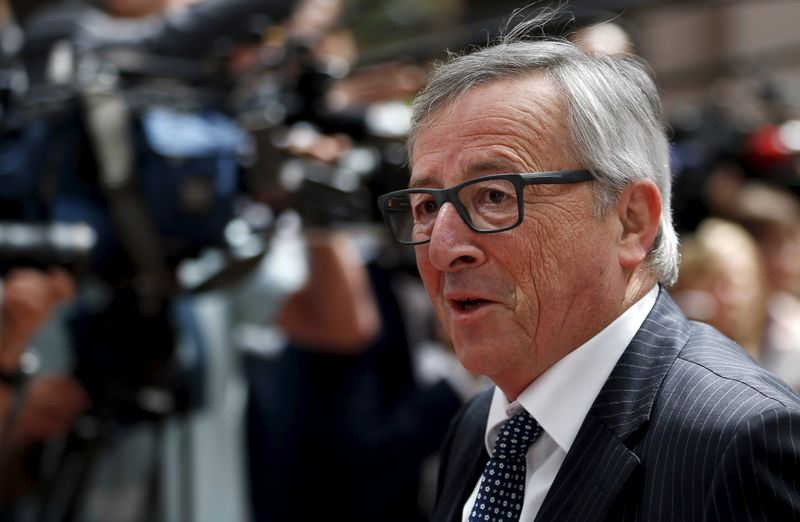 © Reuters. La Comisión niega que Juncker haya hecho una nueva propuesta a Grecia