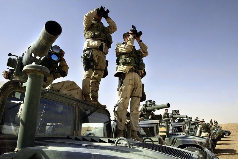 © Reuters. امريكا تعتزم تسليم العراق اسلحة مضادة للدبابات اوائل يونيو