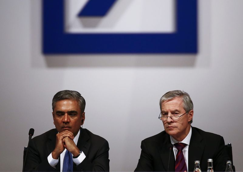 © Reuters. Deutsche Bank concede más poder a co-CEO Jain en remodelación de consejo