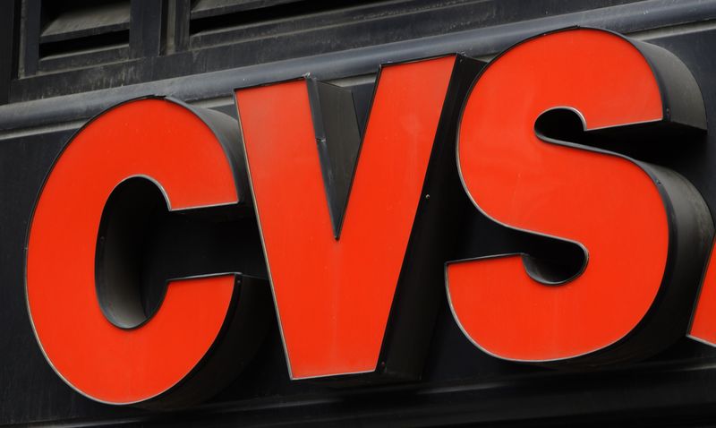 © Reuters. File photo of a CVS pharmacy is seen in New York City