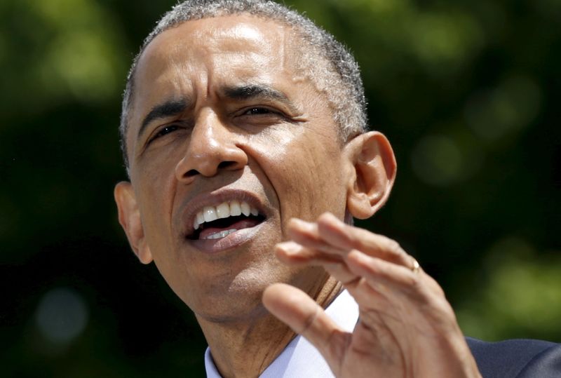 © Reuters. Presidente dos EUA, Barack Obama, em academia militar em Connecticut 