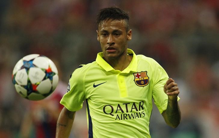 © Reuters. La Audiencia Nacional envía el caso Neymar a los juzgados de Barcelona