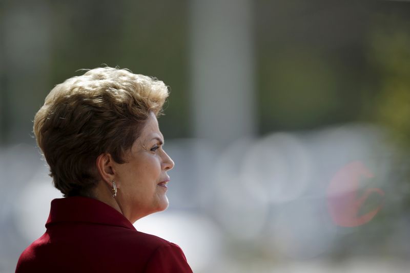 © Reuters. Presidente Dilma Rousseff, no Palácio do Itamaraty, em Brasília