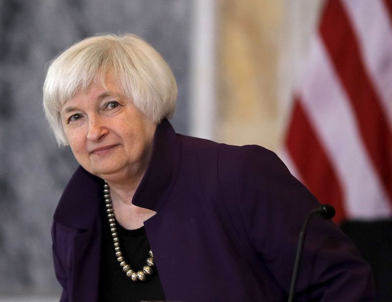 © Reuters.  Chair do Federal Reserve, Janet Yellen, em Washington 