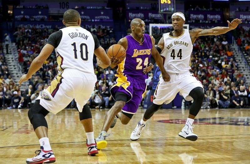 © Reuters. NBA: Los Angeles Lakers at New Orleans Pelicans