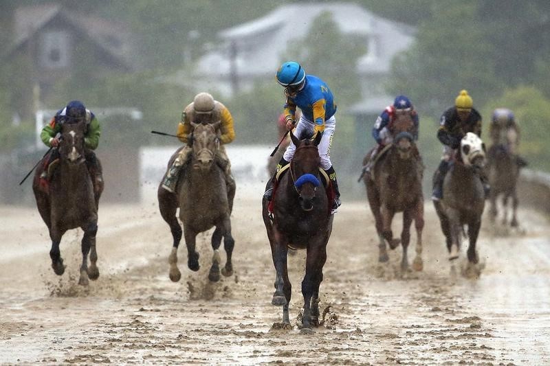 © Reuters. Horse Racing: 140th Preakness Stakes