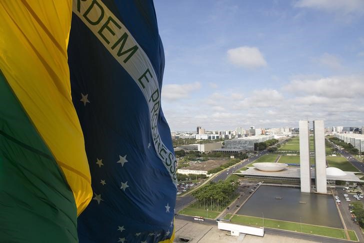 © Reuters. Vista geral do Congresso Nacional, em Brasília